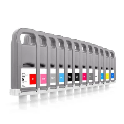 Canon Pro 520 540 540s 560s 프린터용 안료 잉크가 포함된 12가지 색상 700ML PFI 57 PFI-57 호환 잉크 카트리지